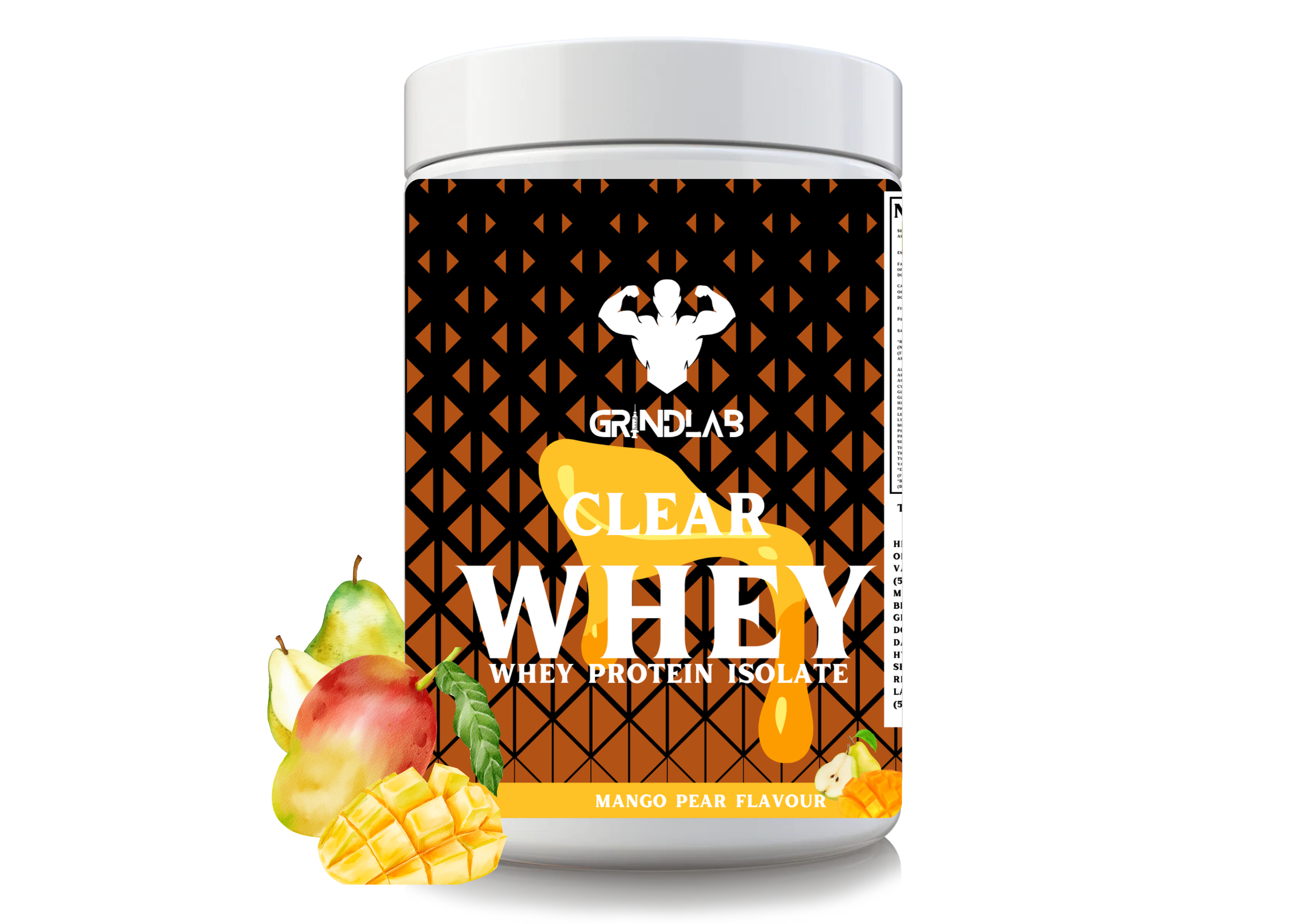 Clear Whey Protein Isolate – Mango Pear Flavour (500g)